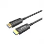 Unitek C11072BK-20M cabo HDMI 2.0 AOC de fibra ótica 20 m, 4K 60 Hz, preto