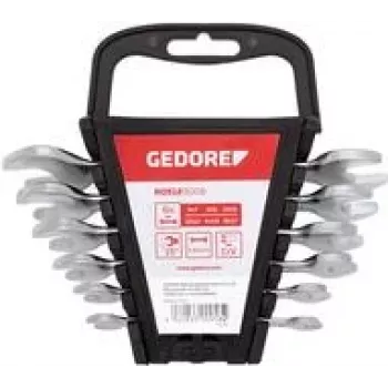 Gedore red R05125012 conjunto de chaves de bocas duplas, 12 peças, SW6-32