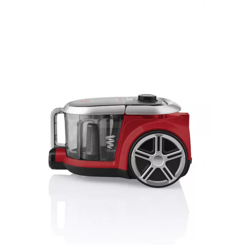 ETA | Aspirador | ETA351790000 Stormy Turbo | Sem saco | Potência 800 W | Capacidade de pó 2,2 L | Preto/Vermelho