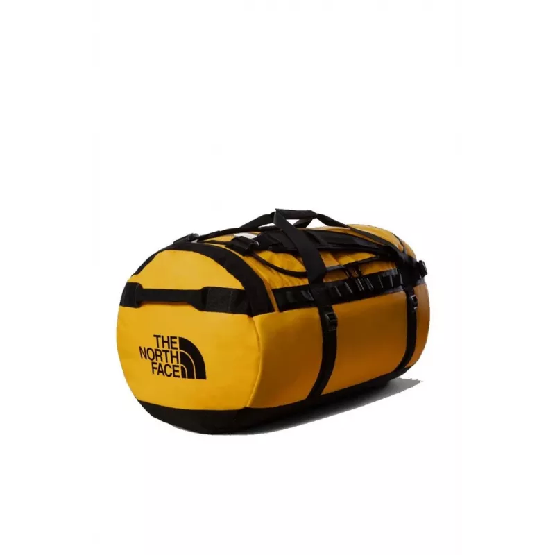 Saco de viagem The North Face Base Camp Duffel L 95 L poliéster preto, amarelo
