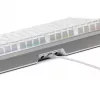 Teclado mecânico GLORIOUS GMMK 3 Pro 100% Pré-montado layout ANSI US, interruptores Fox, Prata