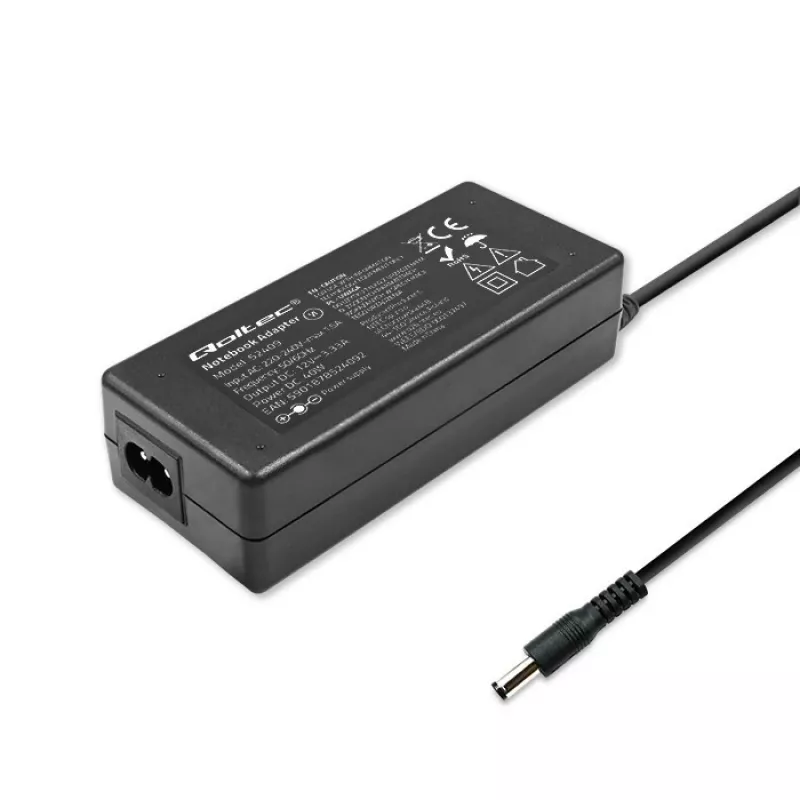 Fonte de alimentação AC 40W 12V, 3,33A, 5,5x2,1