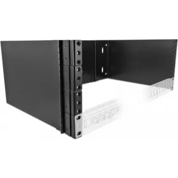 Base de rack DeLOCK 19 polegadas rack de parede 4U rebatível preto