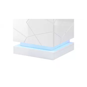 Conjunto de iluminação de cabeceira Cama Meble QIU — LED de sobrepor azul, alimentação AC, 2 unid.