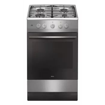 Fogão Amica, 57GGH4.23ZPF Xx, gás, extrudado, aço inoxidável, 50 cm