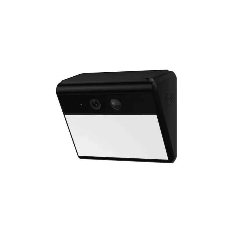 WOOX R8422 Câmara de parede com holofote solar inteligente, 1/2.7 3MP, UHD 2K, deteção de movimento e som, IP67