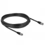 Cabo coaxial DeLOCK 80084 5 m BNC preto