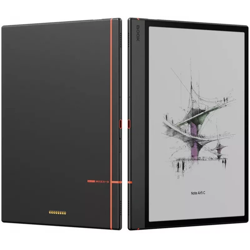 E-reader Onyx Note Air5 C 10,3 polegadas 2480×1860, 6 GB RAM, 64 GB, MicroSD, Android 15, cinzento