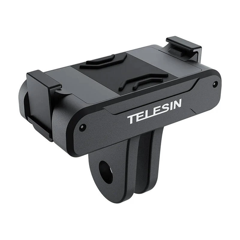 Adaptador magnético de duas garras Telesin OA-TPM-T04 para câmara DJI Action 4/3