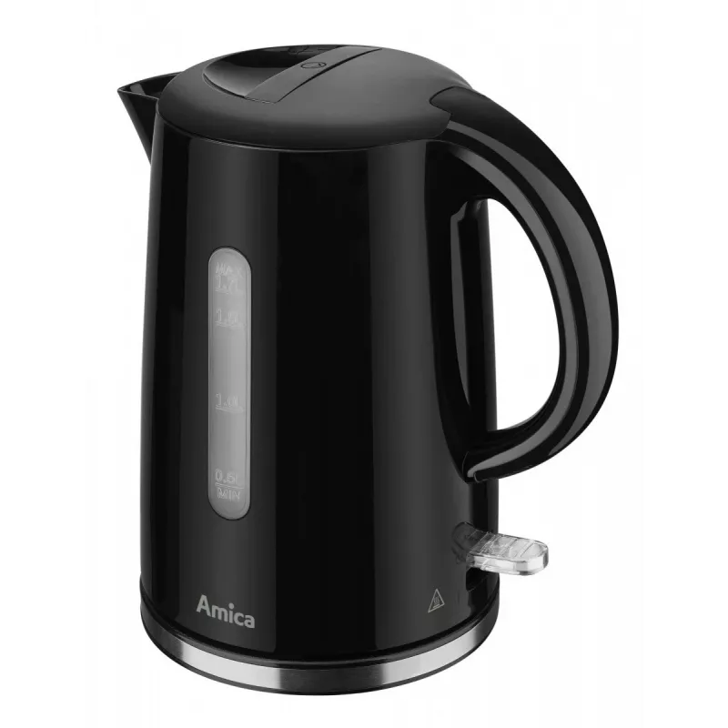 Amica KF1002 chaleira elétrica, 1,7 L, preta