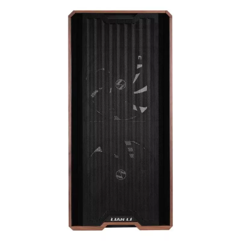 Caixa de PC Lian Li Lancool LAN217X Midi Tower preto, madeira
