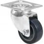 Roda giratória Roadinger 50 mm, cinzento — roda de substituição giratória para equipamentos e móveis