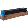 Tinteiro de toner Sharp MX61GTCB azul para impressoras Sharp compatíveis, modelo MX61GTCB