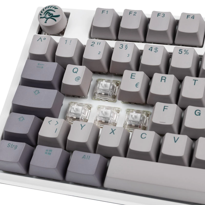 Teclado Gaming Ducky One 3 RGB USB QWERTY US English cinzento