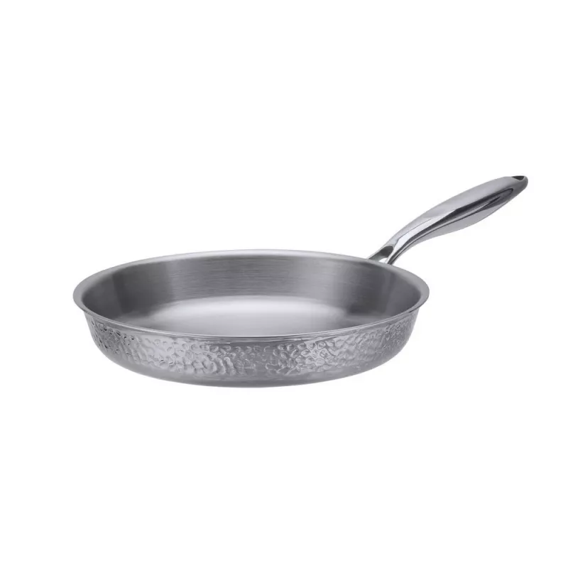 Frigideira multiusos RESTO Crater redonda em aço inoxidável 24 cm