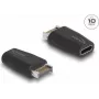 Adaptador DeLOCK USB 10 Gbps Type-E Key A macho para USB Type-C fêmea preto