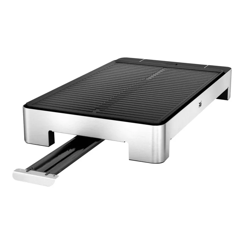 Grelhador elétrico retangular WMF 0415330011 preto, aço inoxidável 2000 W