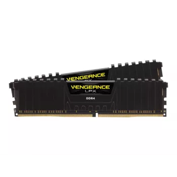 Memória Corsair Vengeance LPX 16GB - DDR4 - 2400 MHz - preto (CMK16GX4M2A2400C14)