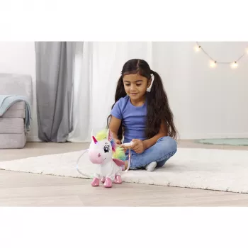 Peluche Simba-Dickie Simba PetZoo Unicórnio Arco-íris peluche para crianças