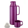 Garrafa térmica de vidro ROTPUNKT, capacidade 0,750 l, uva brilhante (violeta episcopal)