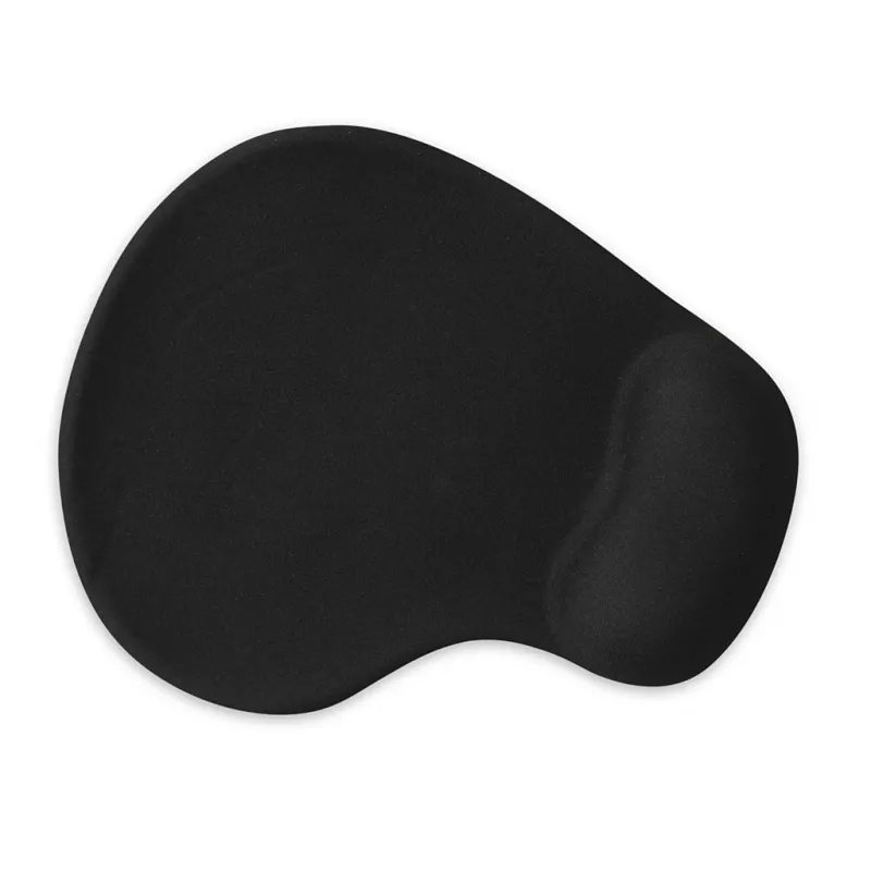 Tapete de rato IB0X IMP003 com apoio de pulso, preto, 190×230 mm
