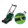 KLEIN 2780 corta-relva de brincar Bosch com cesto de relva amovível, sons realistas, verde/preto, a partir dos 3 anos