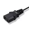 Carregador QOLTEC 36V–42V 2A com conector C14-IE de 3 polos para baterias de e-bike