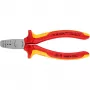 Alicate de cravar cabos ferramenta combinada Knipex 97 68 145 A