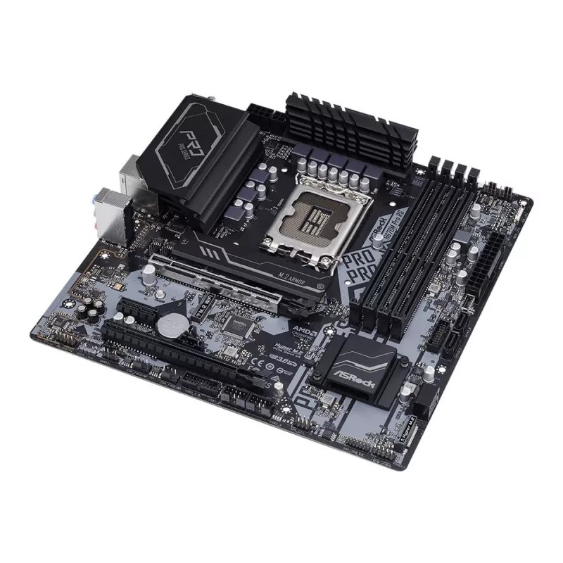 Placa-mãe ASRock H670M Pro RS Intel H670 LGA 1700 micro ATX