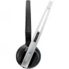 EPOS IMPACT DW Office ML - EU Headset sem fios in-ear, arco de cabeça, arco de nuca escritório/call center base de carregamento preto, prateado