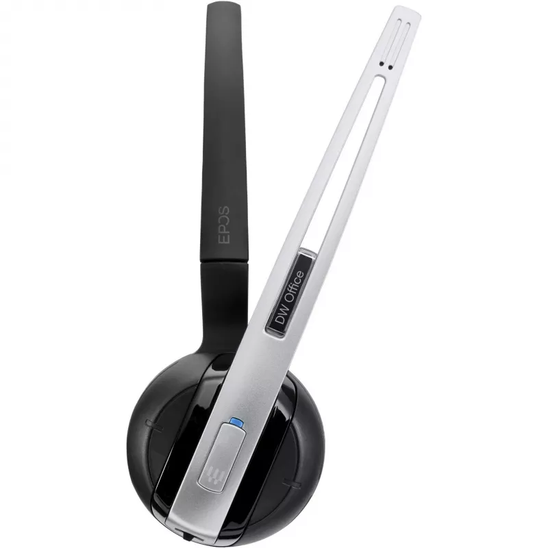 EPOS IMPACT DW Office ML - EU Headset sem fios in-ear, arco de cabeça, arco de nuca escritório/call center base de carregamento preto, prateado