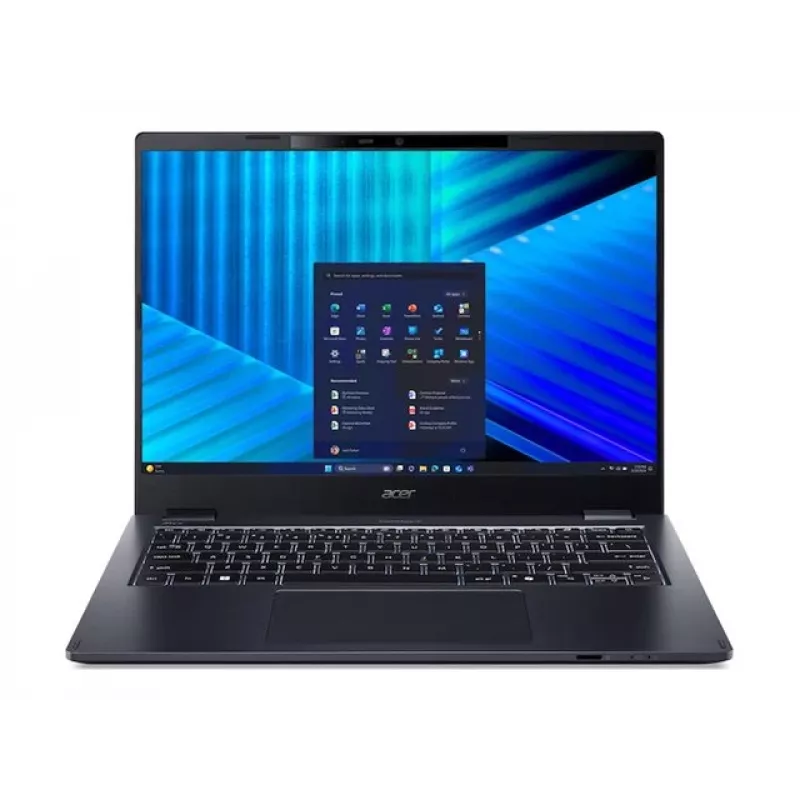 Portátil Acer TravelMate P4 TMP414-55 Intel Core Ultra 7 255U, 14 polegadas WUXGA, 32 GB DDR5, 1 TB SSD, Windows 11 Pro, Preto