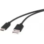 Cabo USB Renkforce 1429649 — 1 m USB 2.0 Type-A para USB-C, contactos banhados a ouro