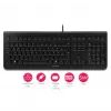 Teclado CHERRY KC 1000 Home USB layout suíço preto