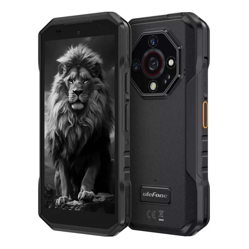 Ulefone Armor X32 Pro 5G smartphone, 5,65 polegadas, 8 GB RAM, 256 GB, IP69K, Android 14, Future Black