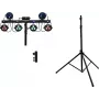 Conjunto de luz LED EUROLITE KLS Laser Bar Next FX com suportes de coluna M-4