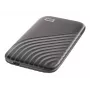 WD My Passport SSD WDBAGF0020BGY - SSD - encriptado - 2TB - externo (portátil) - USB 3,2 Gen 2 (conector USB-C) - AES de 256 bits - cinzento espacial (WDB