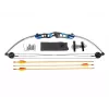 Poe Lang EK Firestar CO-014UCB3 arco composto, 25 lbs, azul carbono