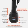 Headset Bluetooth Audiocore 74452 auscultadores cancelamento de ruído microfone call center Google Siri escritório sem fios
