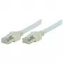 Tecline exertis Connect - Cabo patch - RJ-45 (M) para RJ-45 (M) - 1 m - Foiled Unshielded Twisted Pair (F/UTP) - CAT 5e - Sem halogéneos - Cinzento (72701)