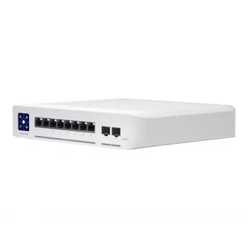 Ubiquiti UniFi Enterprise 8 PoE gerido L3 2.5G Ethernet (100/1000/2500) Power over Ethernet (PoE) aço inoxidável