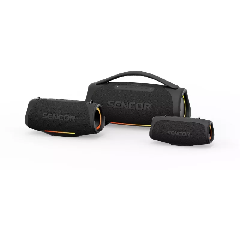 Coluna Bluetooth portátil SENCOR RESONEX MIDI 80W, à prova de água IPX7