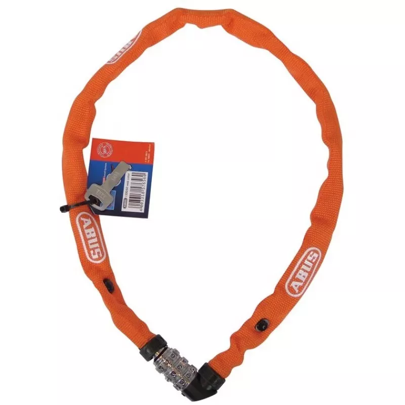 Cadeado de corrente ABUS 57656 amarelo 600 mm aço 200 g