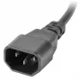 Unidade de distribuição de energia (PDU) Lanberg 19 1U 10A 2m 5 saídas Schuko Preto C14