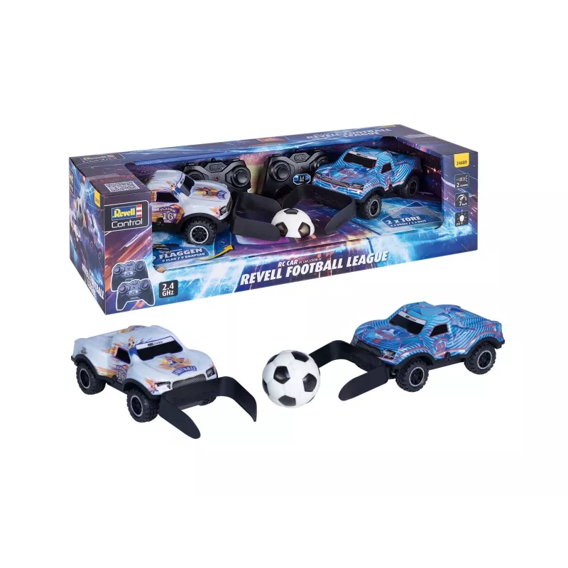 Revell Control 24689 Football League carro telecomandado, 1:22, elétrico, para principiantes