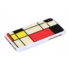 iKins Mondrian capa para iPhone XS/X, branca, K1624H