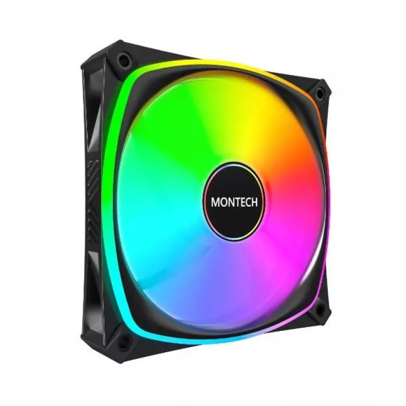MONTECH AX120 PRO preto 120mm ARGB pack de 3