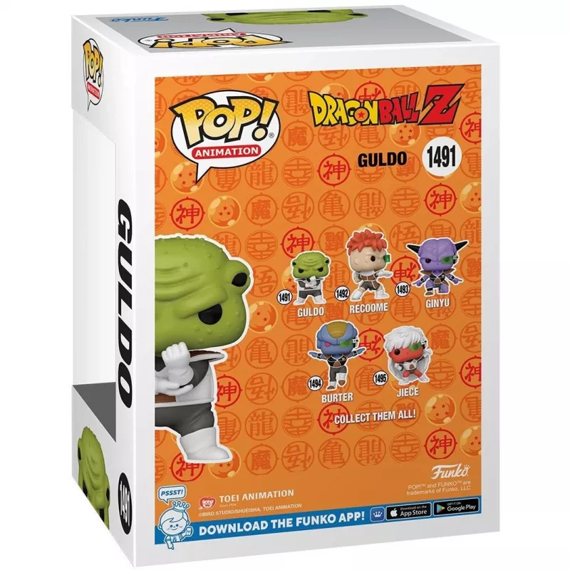 FUNKO POP Animation Guldo – Figura de coleção – Anime & Manga – 150 g (143278)