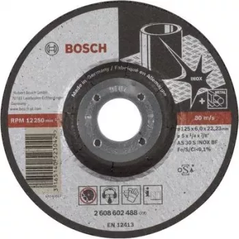 Acessório para rebarbadora Bosch 2 608 602 488 disco de desbaste