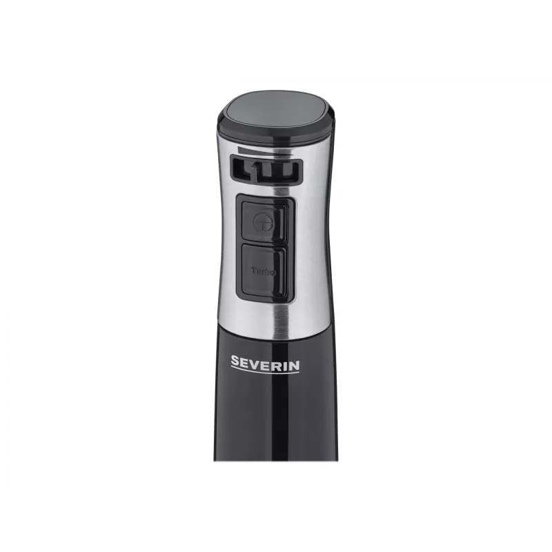Varinha mágica Severin SM 3772 preta aço inoxidável